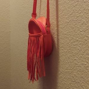 Round Fringe Purse